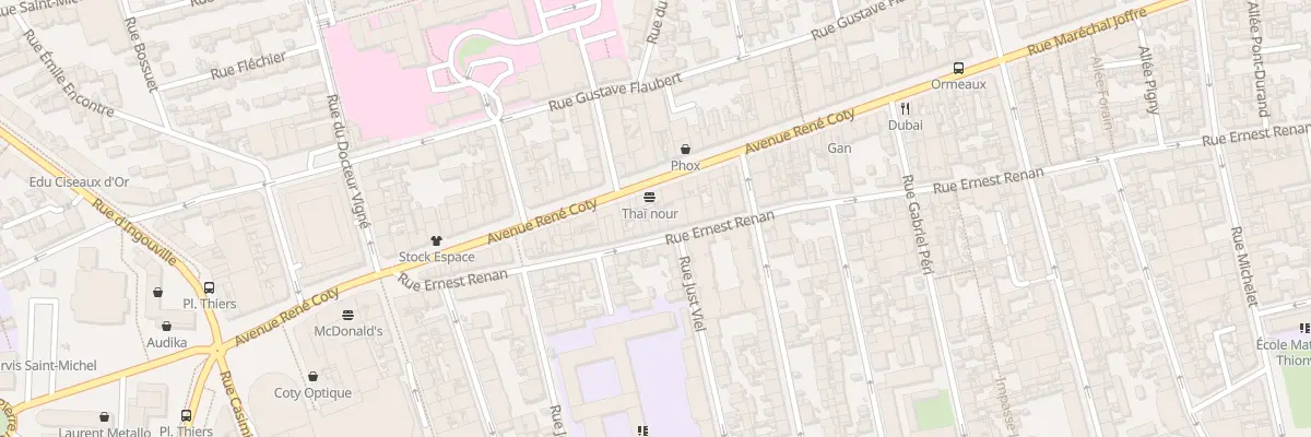 Plan du 37 Rue Ernest Renan au Havre