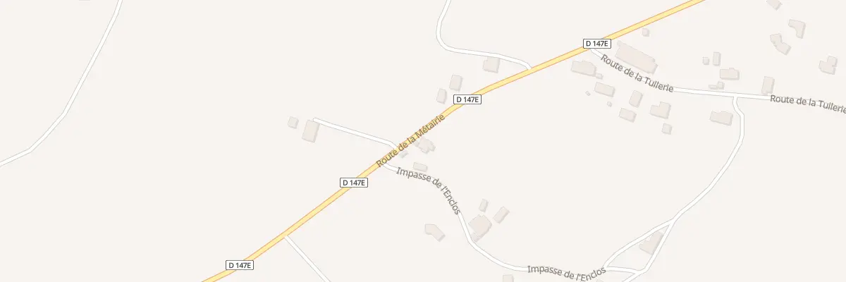 Plan du 67 Imp de l’Enclos à Bouglon