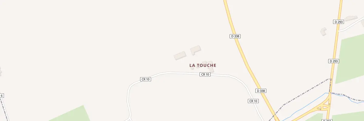 Plan du 2 La Touche à Saint-Marceau