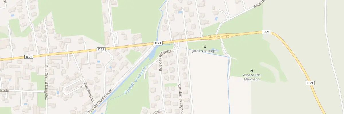 Plan du 1 Rue des Rossignols à Séméac