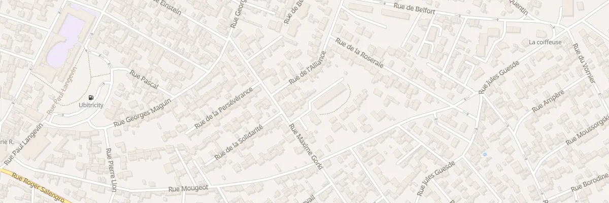 Plan du 10 Imp Suger au Havre