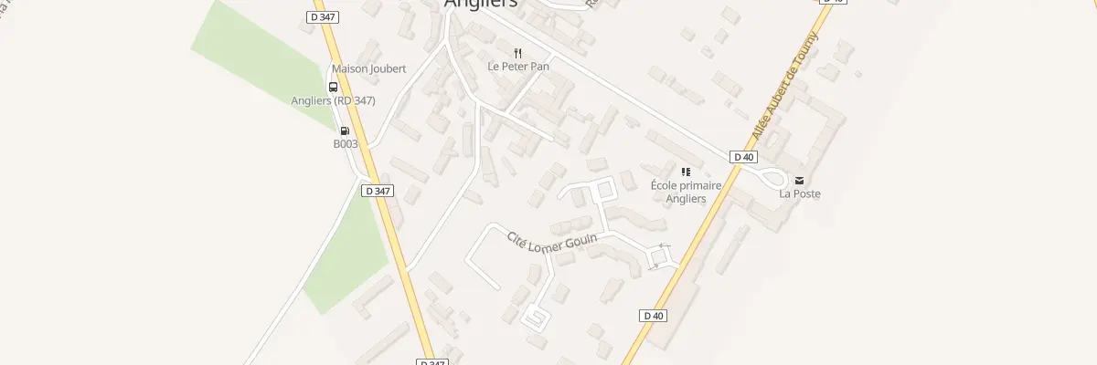 Plan du 16B Cité Lomer Gouin à Angliers