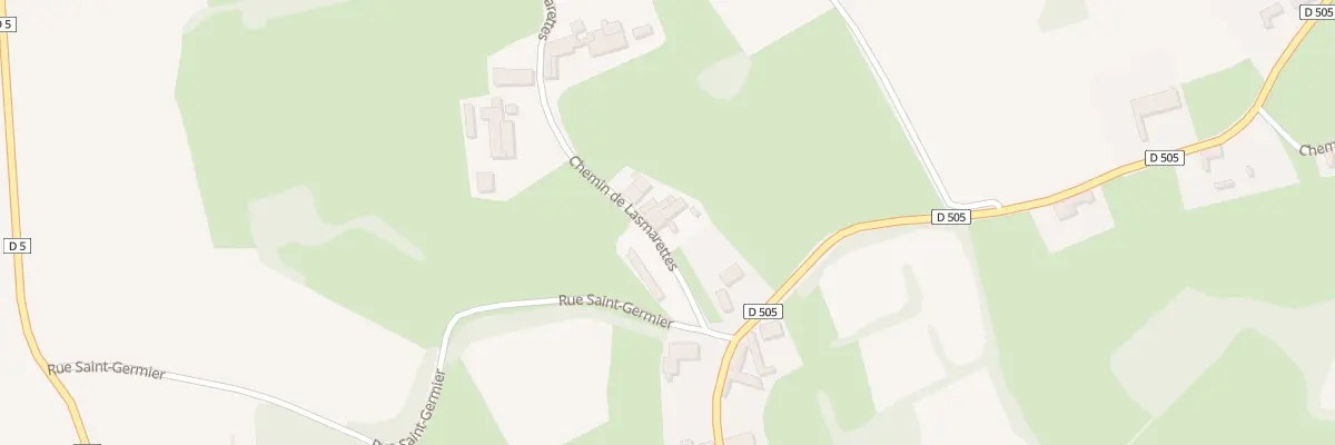 Plan du 4 Che de Lasmarettes à Monfaucon