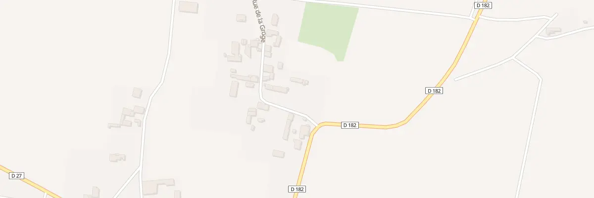 Plan du 2 Rue de la Groge à Raix