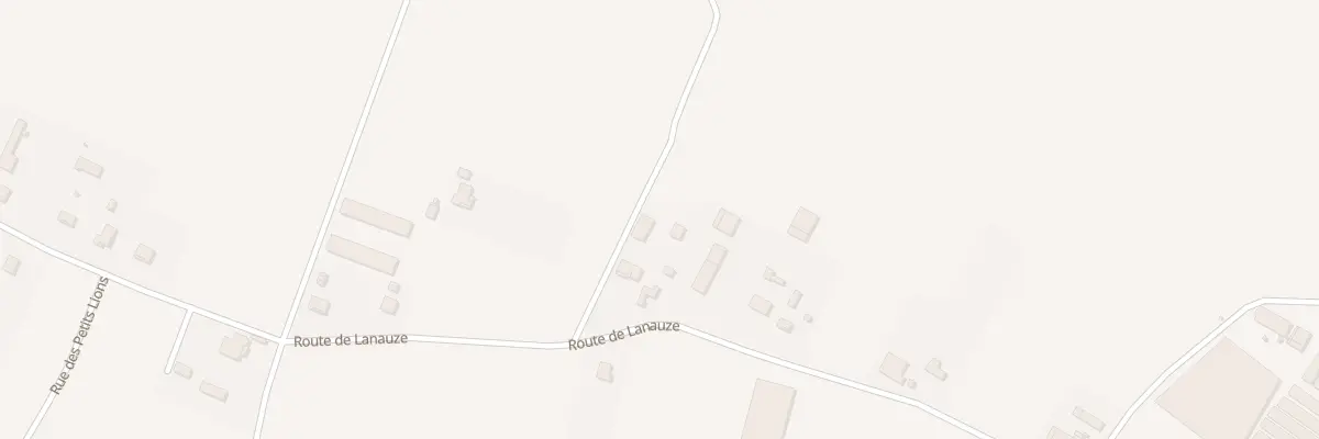 Plan du 237 Rte de Lanauze à Sainte-Bazeille