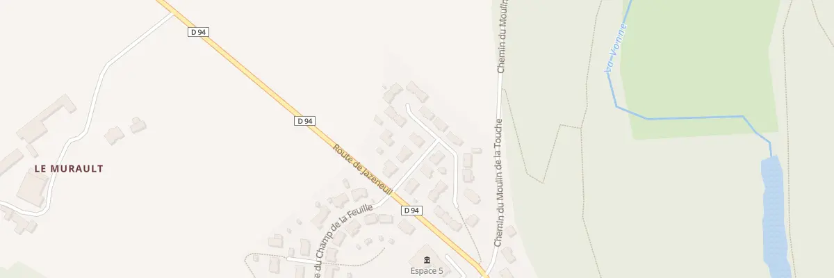 Plan du 6 Rue de la Lancière à Lusignan