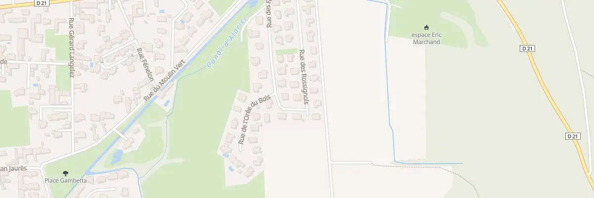 Plan du 15 Rue des Rossignols à Séméac