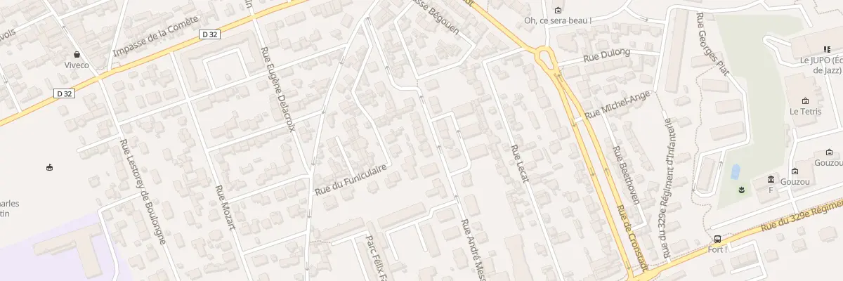 Plan du 47 Rue André Messager au Havre