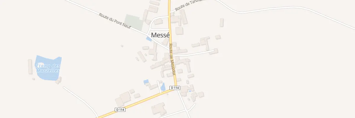 Plan du 7 Rte de Messidor à Messé