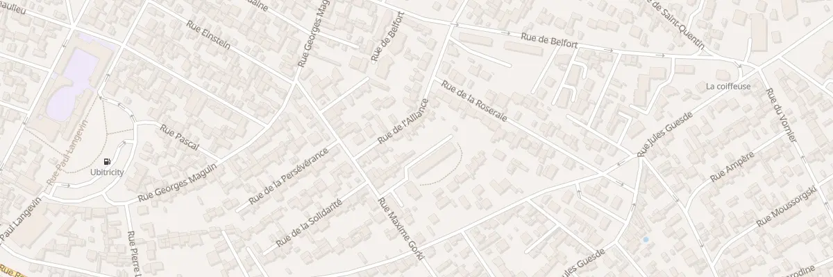 Plan du 12 Rue de l’Alliance au Havre