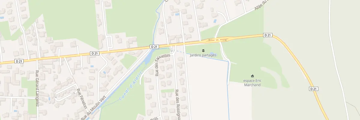 Plan du 2 Rue des Rossignols à Séméac