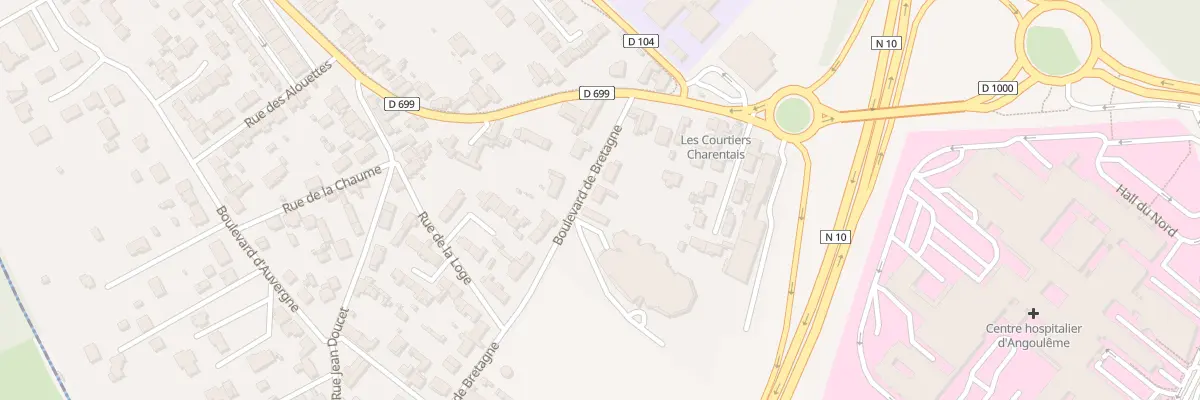 Plan du 5 Bd de Bretagne à Saint-Michel