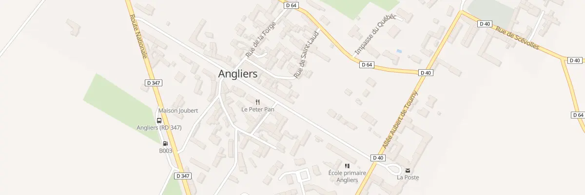 Plan du 12 Av Prince de la Tour d’Auverg à Angliers