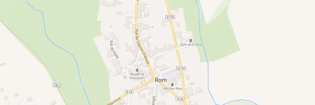 Plan du 5 Rue Trie Nielle à Rom