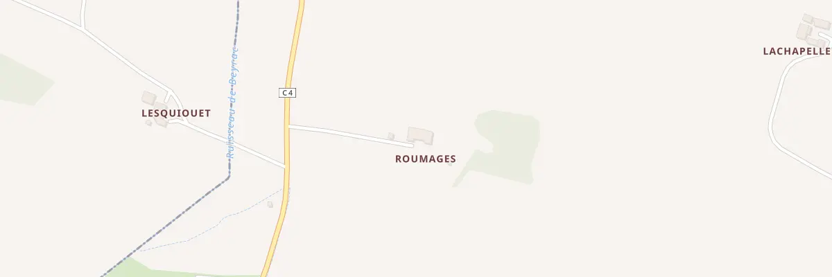 Plan du 710 Rte du Bacquerot à La Réunion
