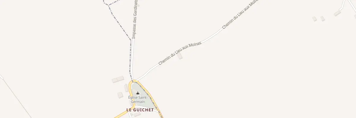 Plan du 5110 Le Lieu Hubert à Clarbec