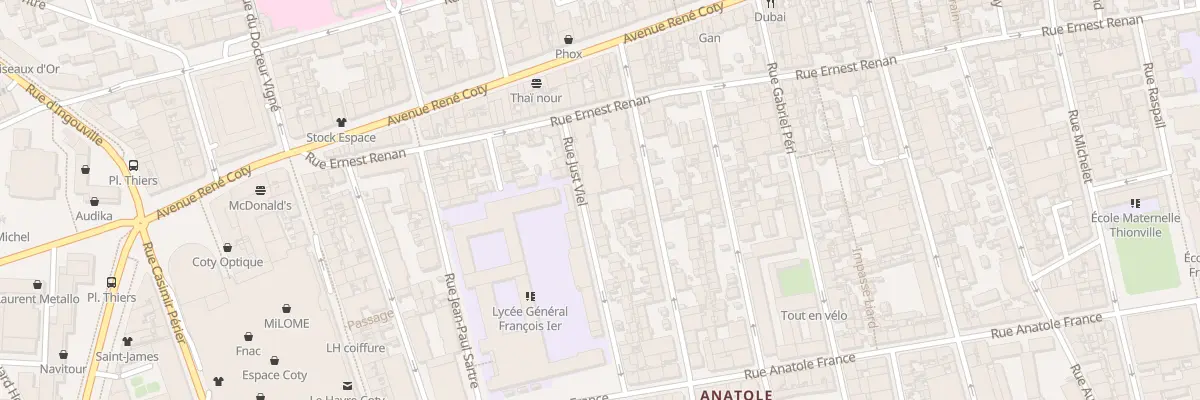 Plan du 32 Rue Just Viel au Havre