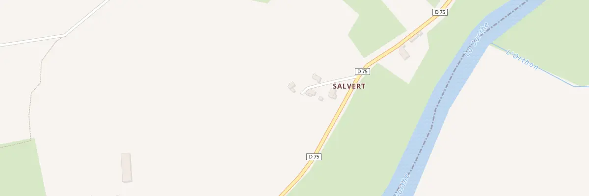 Plan du 5783 Salverts à Beaumont-sur-Sarthe