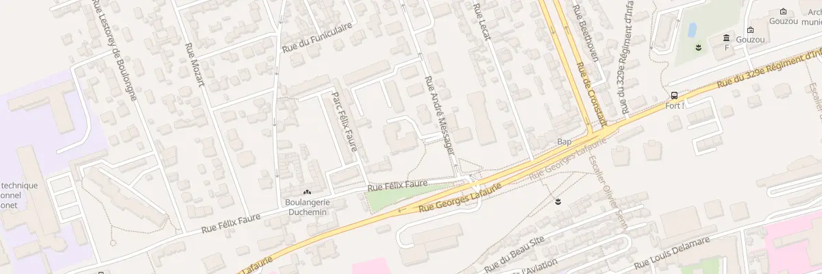 Plan du 333 Rue Félix Faure au Havre