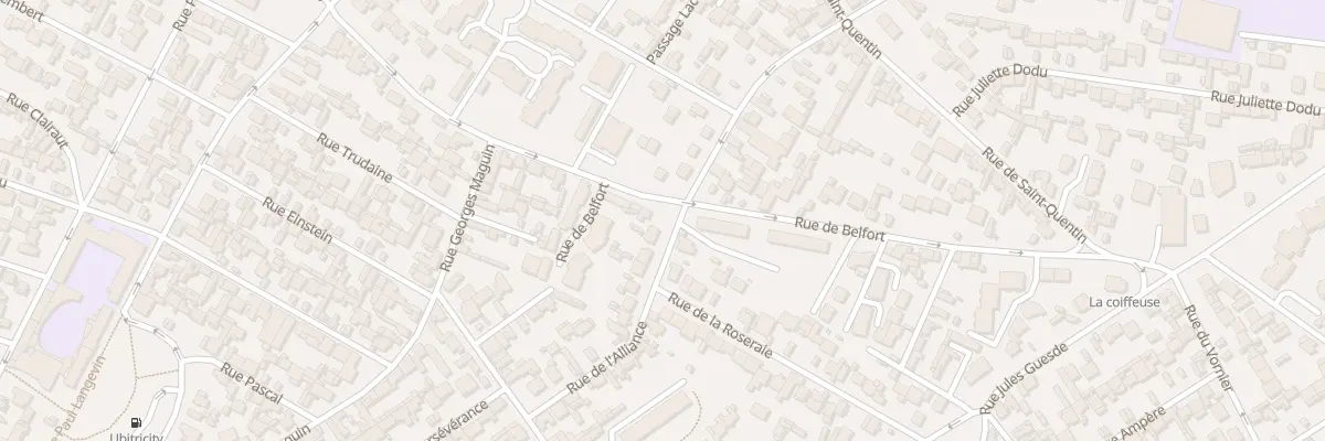 Plan du 27 Rue de l’Alliance au Havre