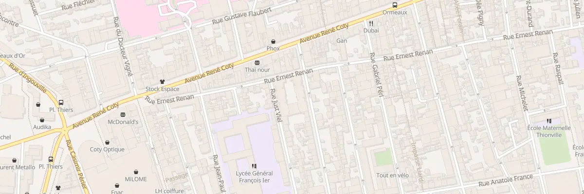 Plan du 36 Rue Just Viel au Havre