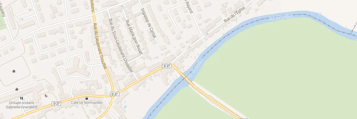 Plan du 2T Rue de l’Église à Alençon