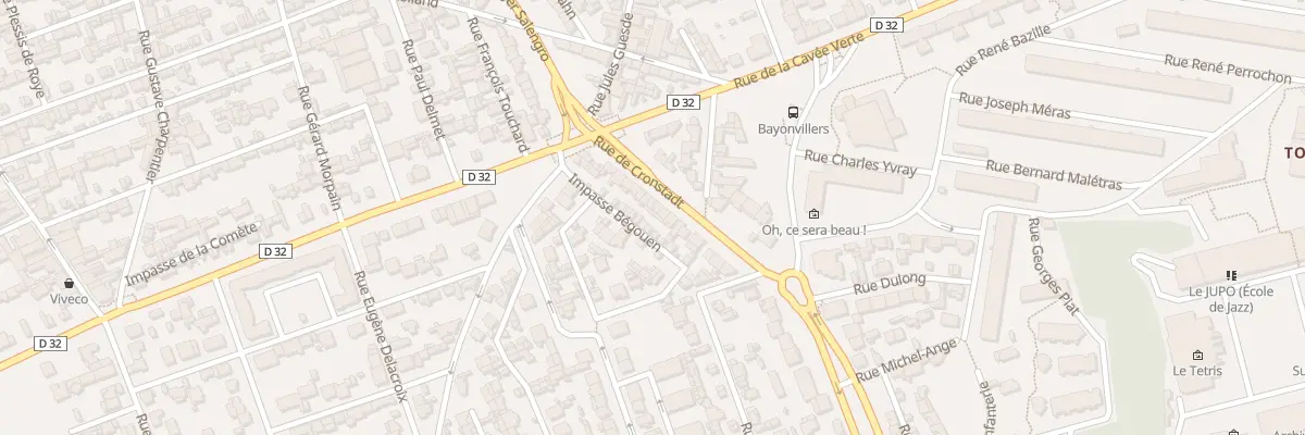 Plan du 69 Rue de Cronstadt au Havre