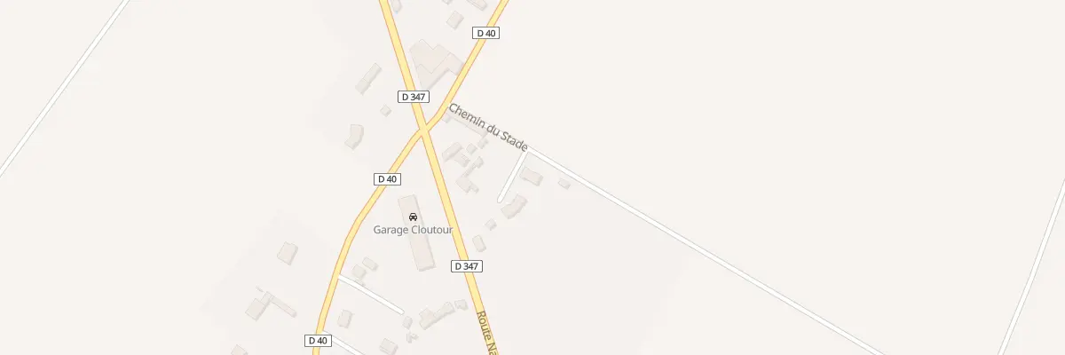 Plan du 4 Che du Stade à Angliers