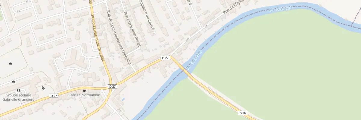 Plan du 5 Rue du Chevain à Alençon