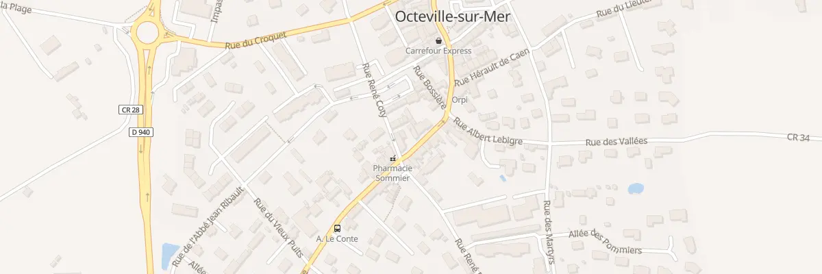 Plan du 44 Rue Félix Faure à Octeville-sur-Mer