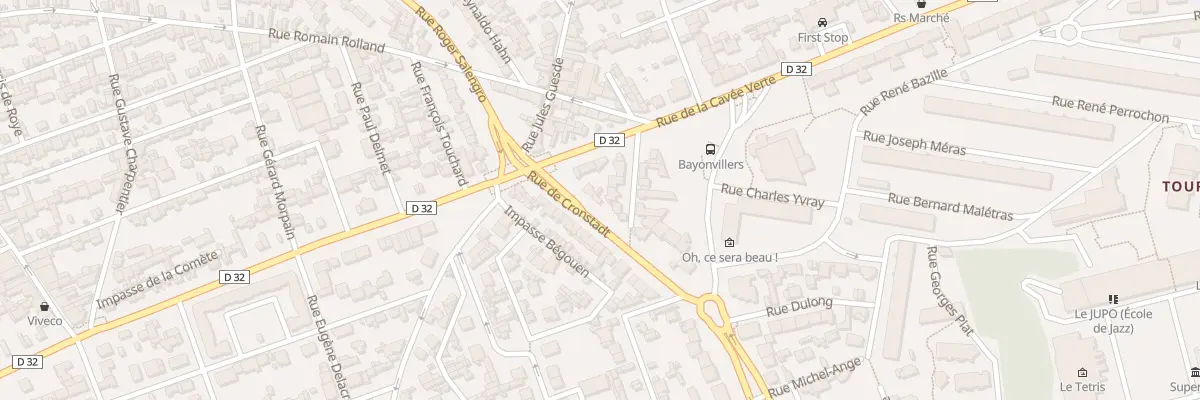 Plan du 64 Rue de Cronstadt au Havre