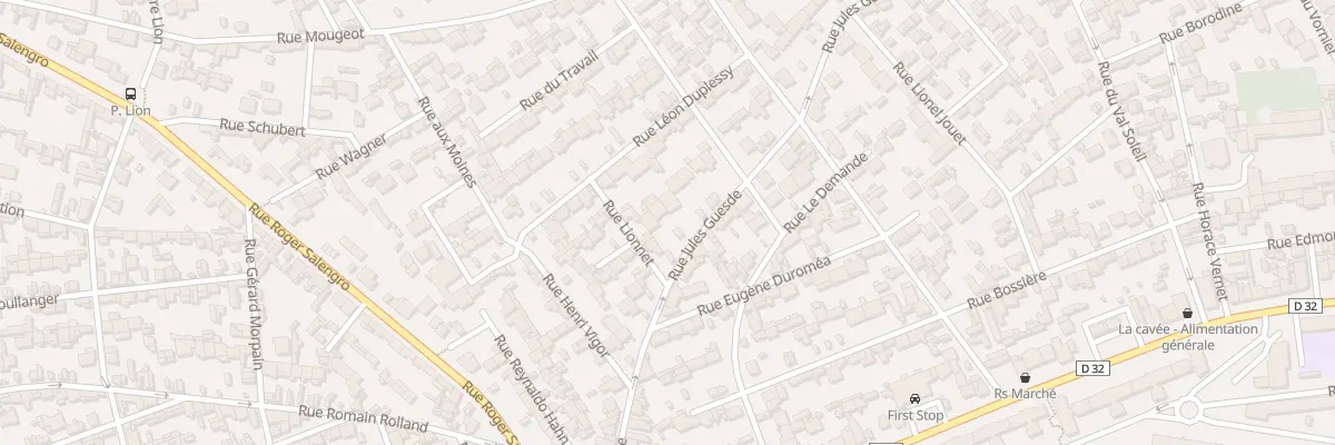 Plan du 31 Rue Jules Guesde au Havre
