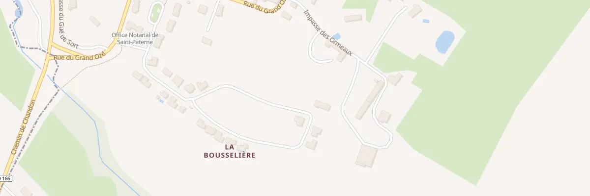 Plan du 21 Imp de la Bousselière à Saint-Paterne - Le Chevain