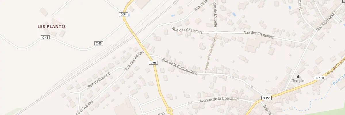 Plan du 37 Rue de la Guilbauderie à Lusignan