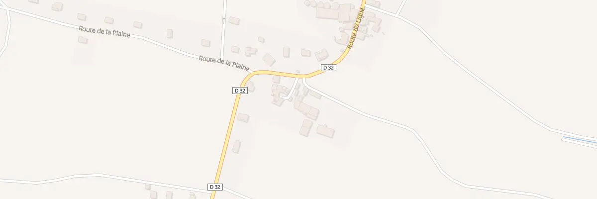 Plan du 19 Rte de Ligné à Charmé