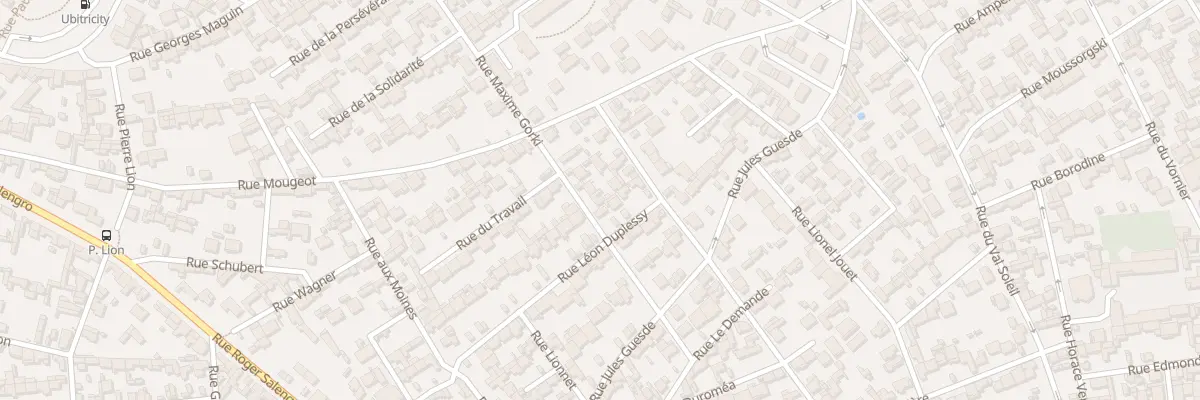 Plan du 49 Rue Maxime Gorki au Havre