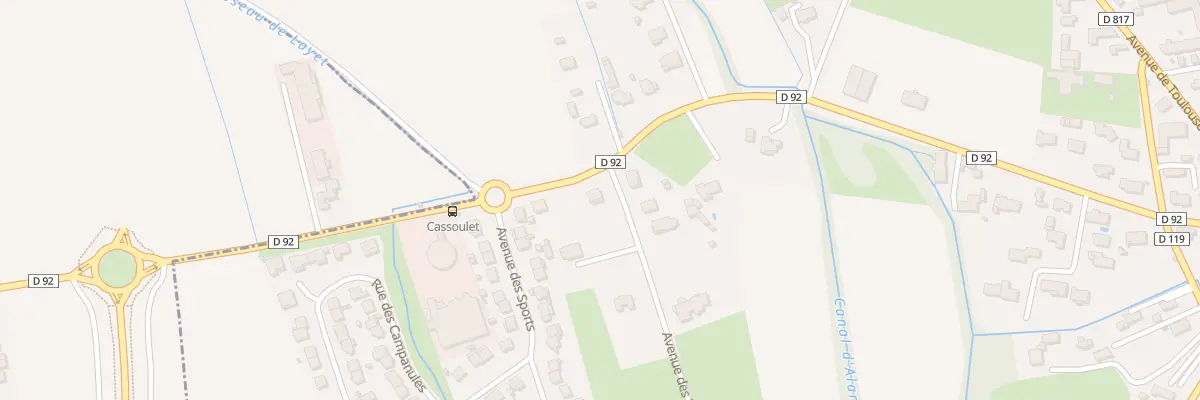 Plan du 11 Rue de la Libération à Barbazan-Debat