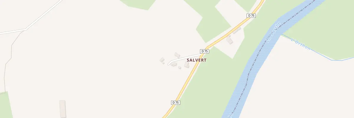 Plan du 5782 Salverts à Beaumont-sur-Sarthe