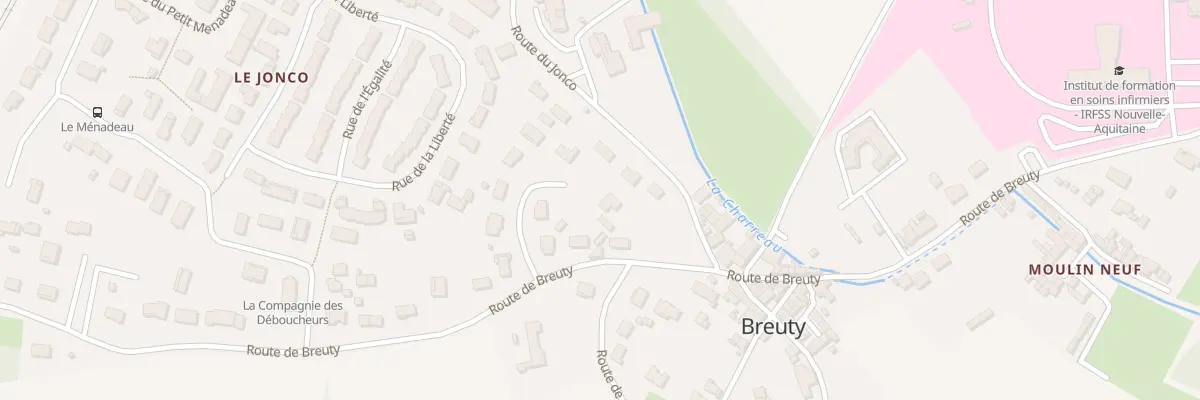 Plan du 14 Imp de la Combe de Breuty à La Couronne
