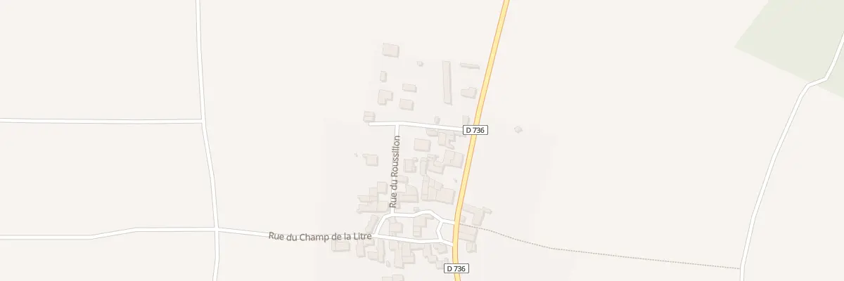 Plan du 3 Rue du Roussillon à Charmé