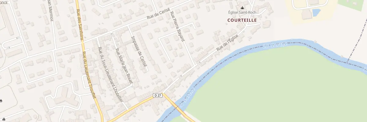 Plan du 15 Rue de l’Église à Alençon