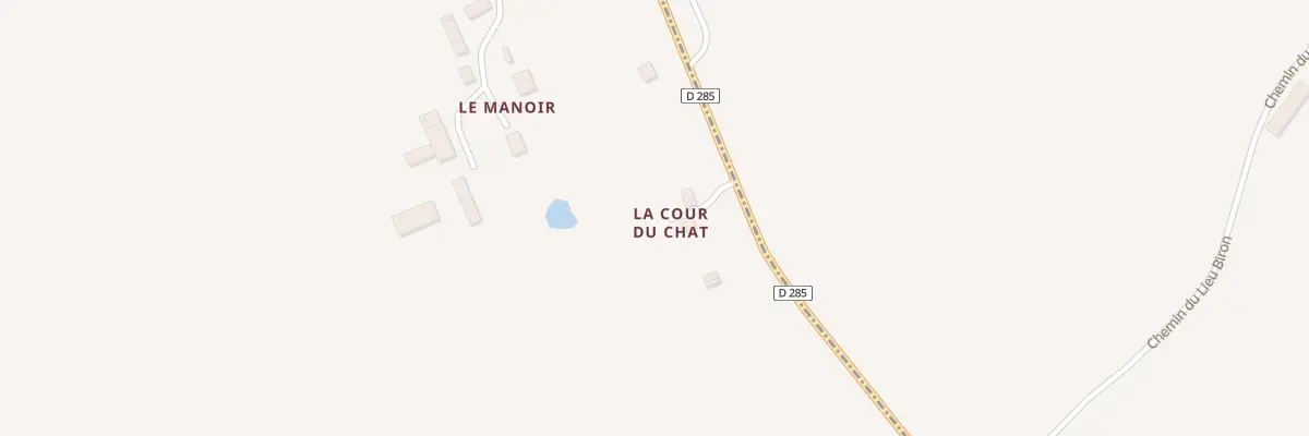 Plan du 5061 Le Presbytere à Drubec