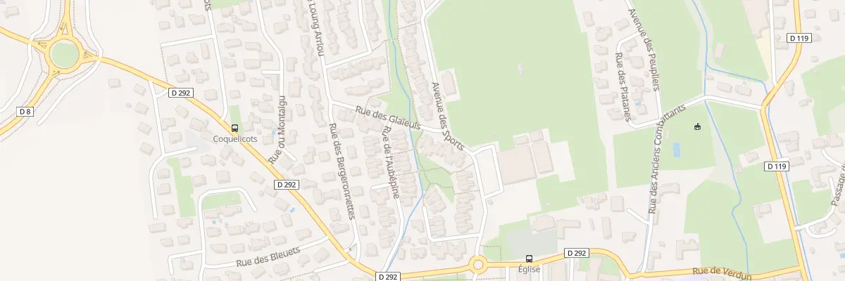 Plan du 9 Rue des Glaïeuls à Barbazan-Debat