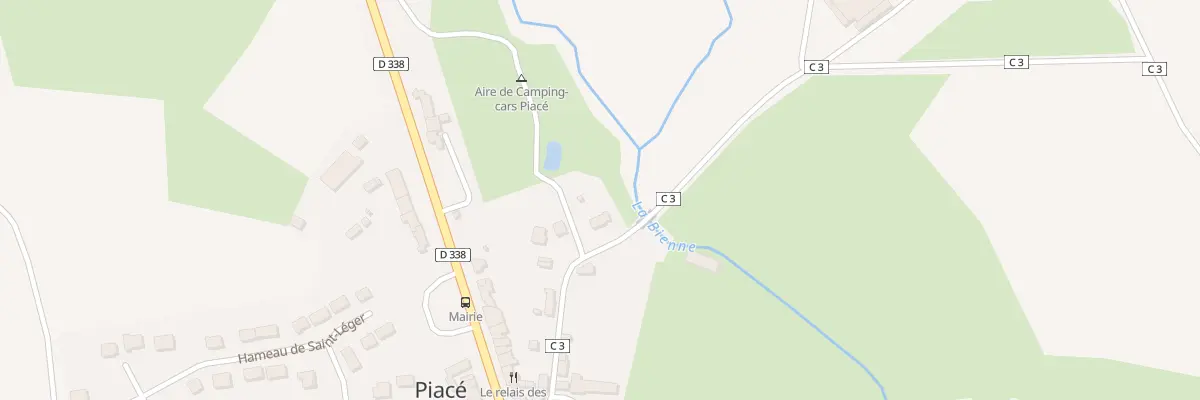 Plan du 5188 Le Pont de Vaugoust à Piacé