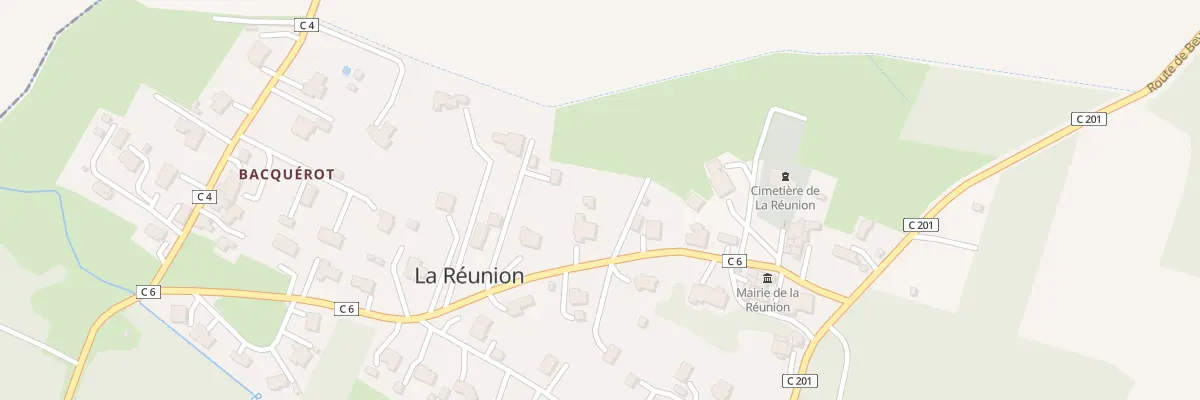 Plan du 238 Rue de la Mairie à La Réunion