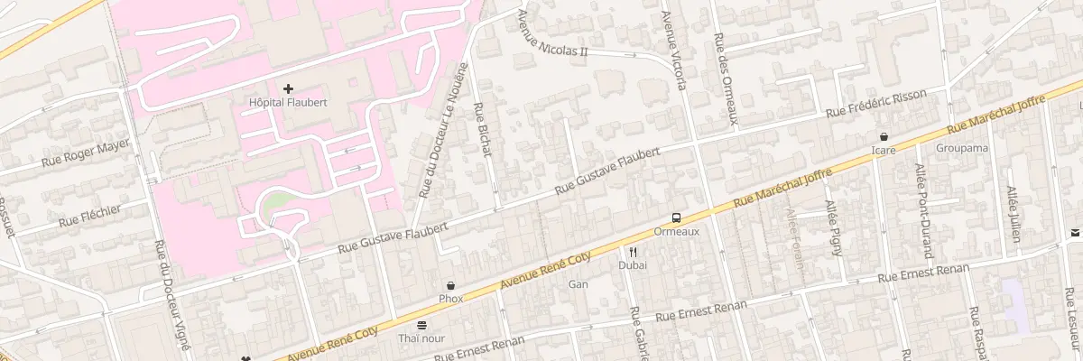 Plan du 71 Rue Gustave Flaubert au Havre