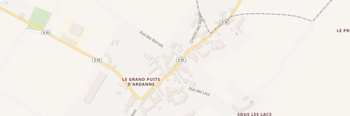 Plan du 5 Rue du Moulin à Vent à Chalais