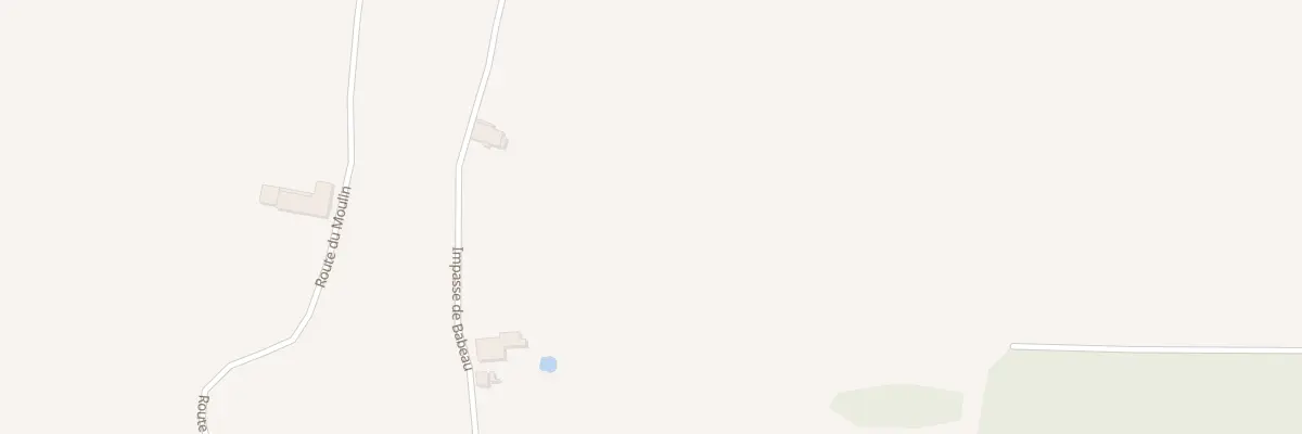 Plan du 3 Babeau à Dieulivol