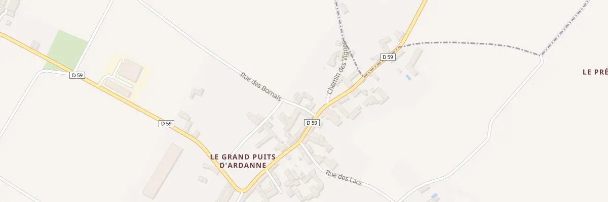 Plan du 20 Rue des Bornais à Chalais
