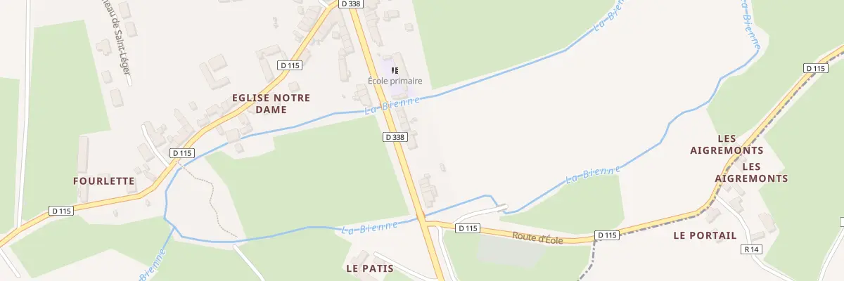 Plan du 10 Rte Nationale à Piacé